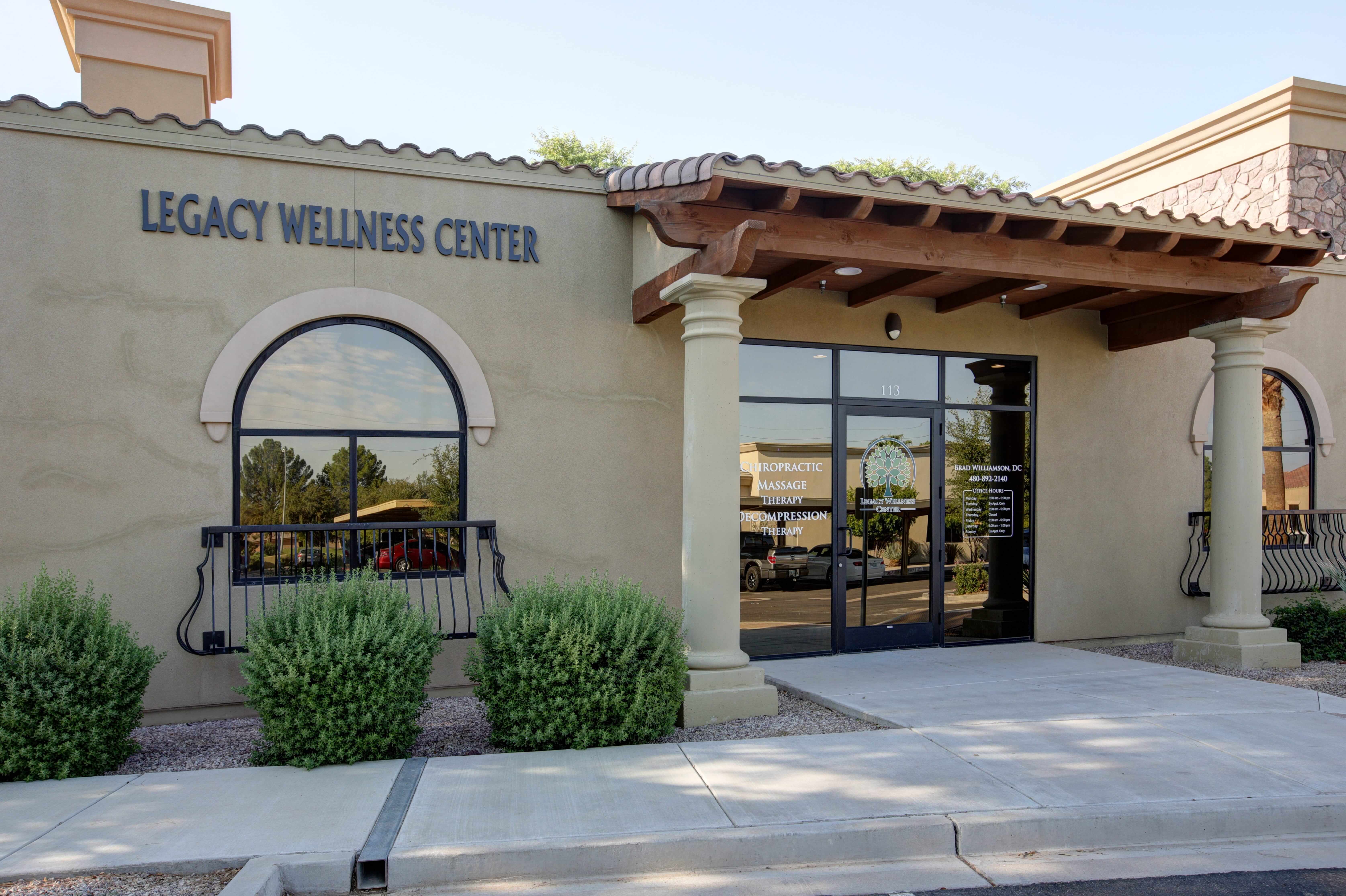 Legacy Wellness Center AZ — exterior wide angle