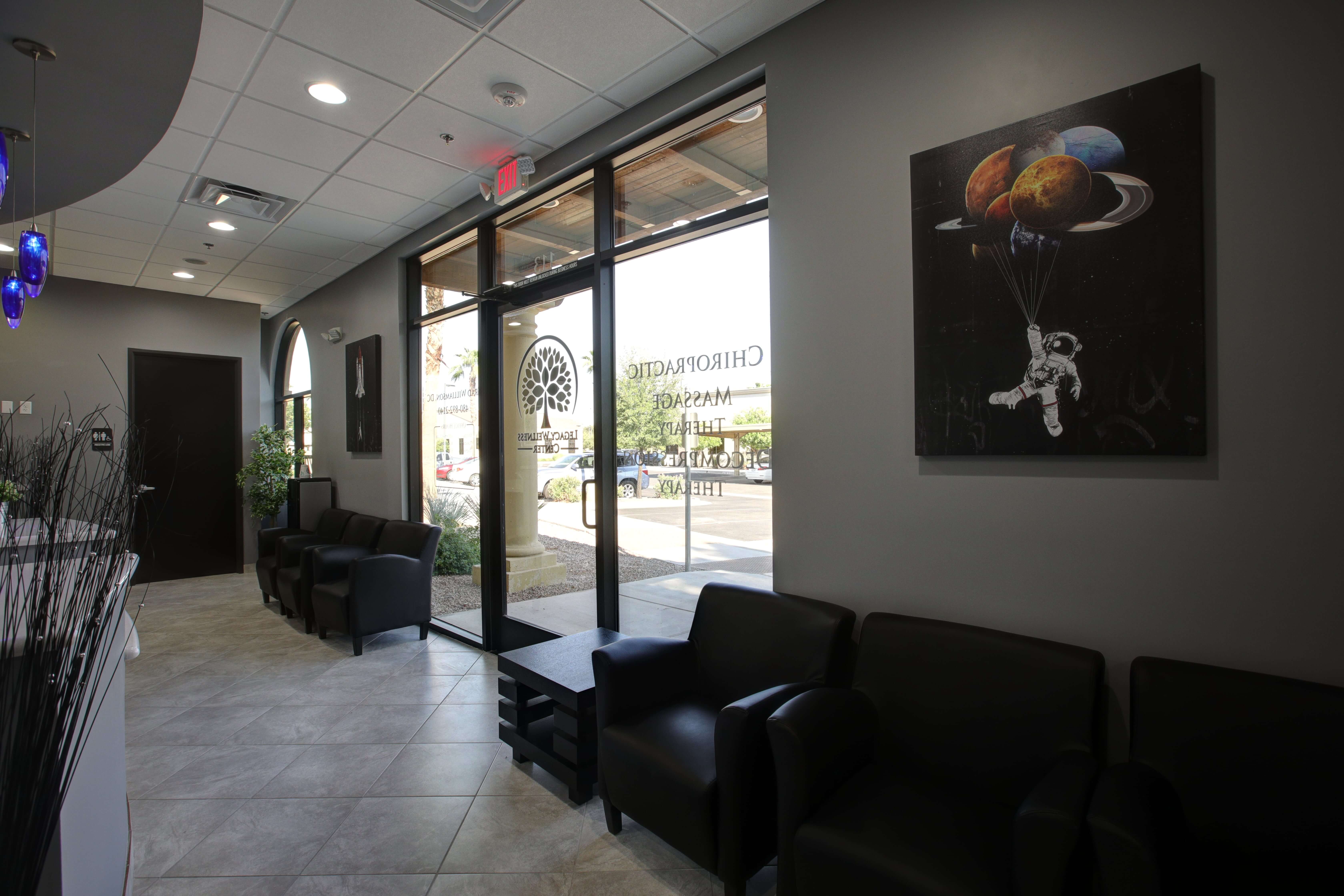 Waiting room and lobby