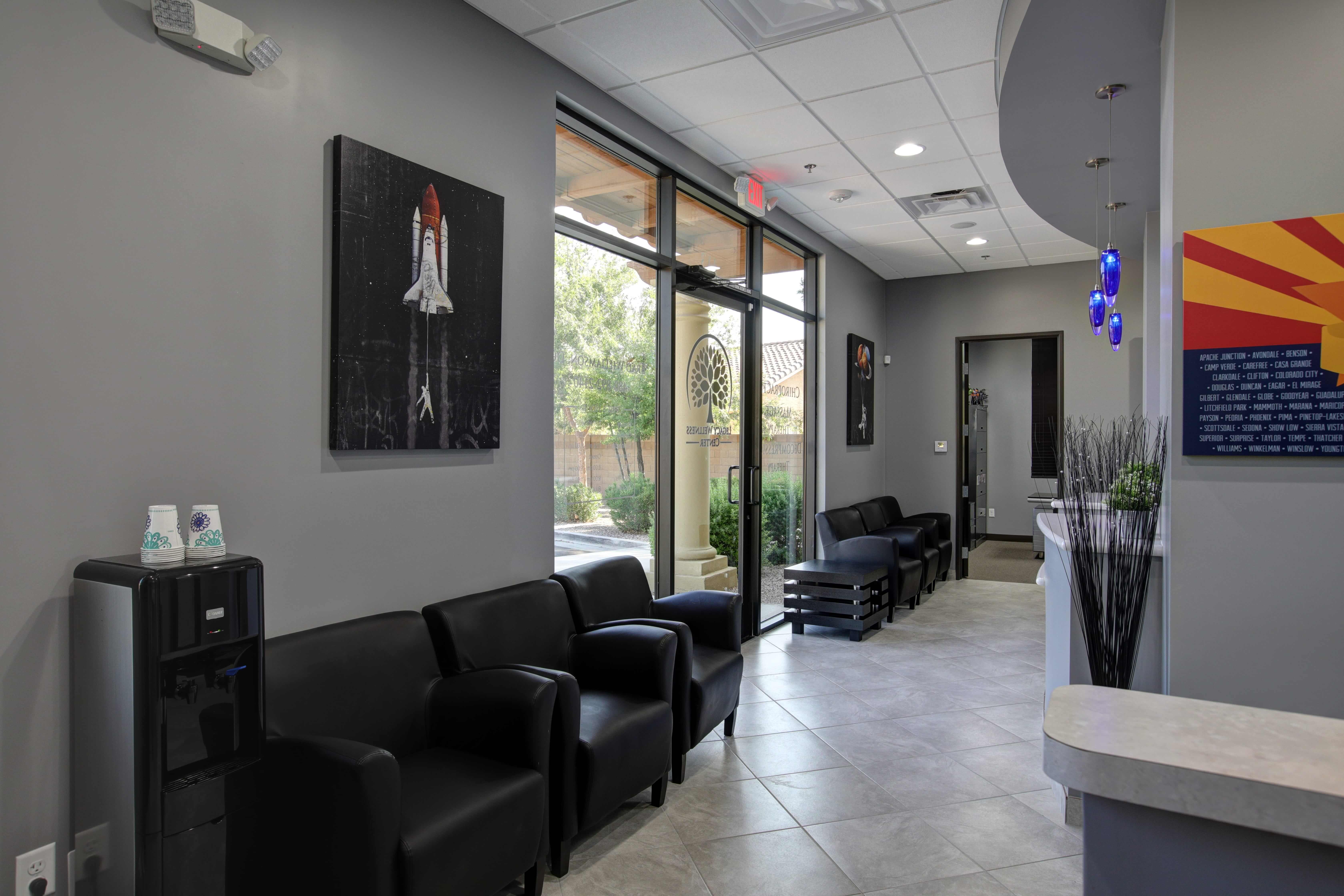 Waiting room interior